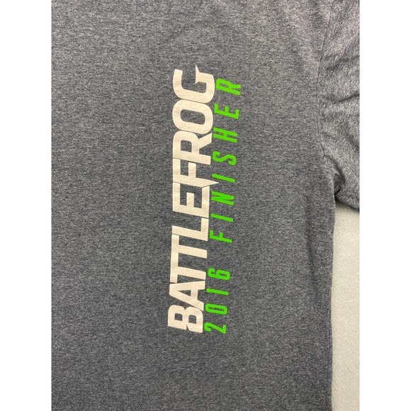 Battlefrog Battling Is Believing 2016 Finisher T Shirt Large Battle Frog - Picture 2 of 8